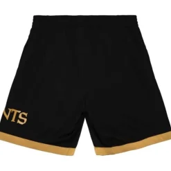 Apparel Mitchell & Ness Shorts-Team Id Mesh Shorts New Orleans Saints