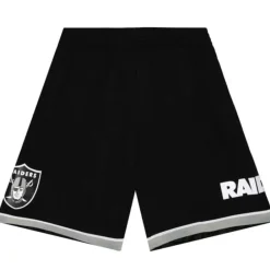 Apparel Mitchell & Ness Shorts-Team Id Mesh Shorts Oakland Raiders