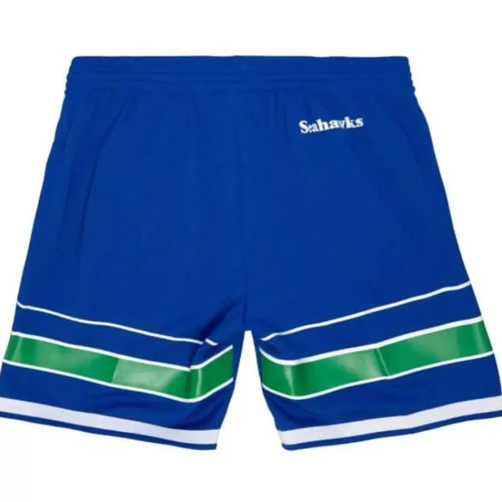 Apparel Mitchell & Ness Shorts-Team Id Mesh Shorts Seattle Seahawks