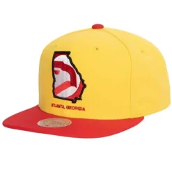 Headwear Mitchell & Ness -Team Insider Snapback Hwc Atlanta Hawks