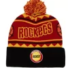 Headwear Mitchell & Ness -Team Isle Pom Beanie Hwc Houston Rockets