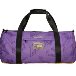 Apparel Mitchell & Ness Accessories-Team Logo Duffel Bag Los Angeles Lakers