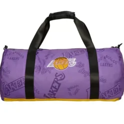 Apparel Mitchell & Ness Accessories-Team Logo Duffel Bag Los Angeles Lakers