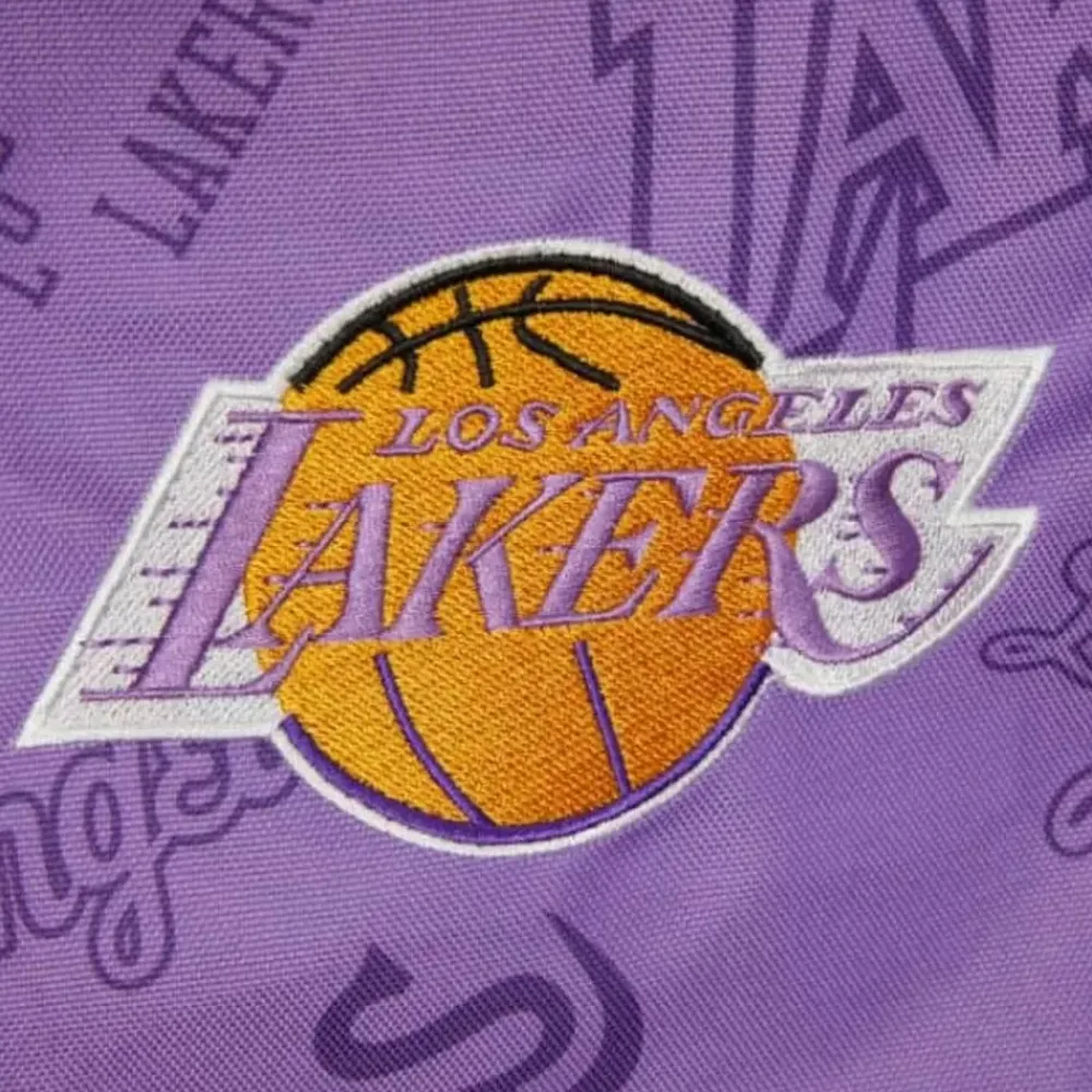 Apparel Mitchell & Ness Accessories-Team Logo Duffel Bag Los Angeles Lakers