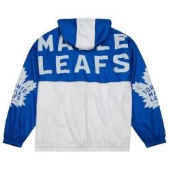 Apparel Mitchell & Ness Jackets & Outerwear-Team Og 2.0 Anorak Windbreaker Toronto Maple Leafs