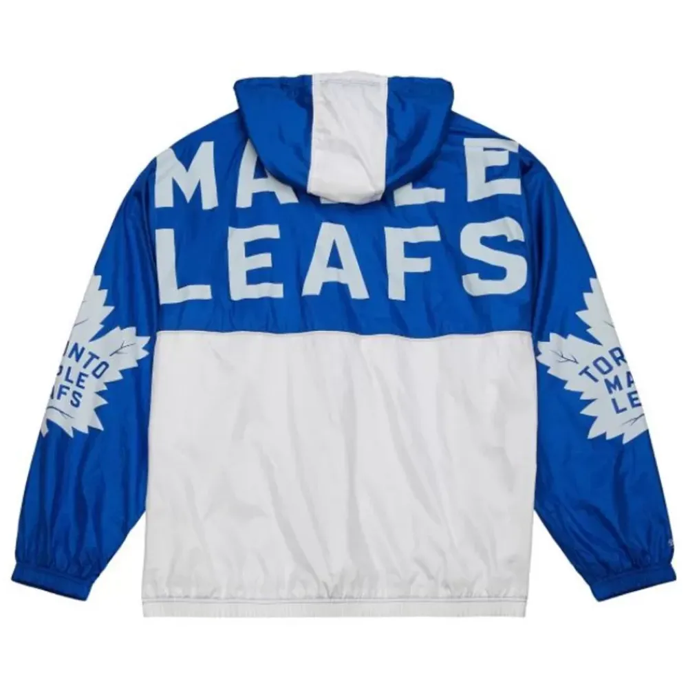 Apparel Mitchell & Ness Jackets & Outerwear-Team Og 2.0 Anorak Windbreaker Toronto Maple Leafs