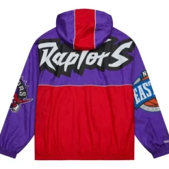 Apparel Mitchell & Ness Jackets & Outerwear-Team Og 2.0 Anorak Windbreaker Toronto Raptors