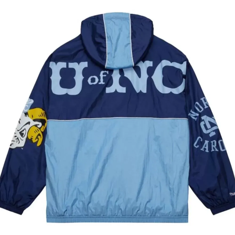 Apparel Mitchell & Ness Jackets & Outerwear-Team Og 2.0 Anorak Windbreaker University Of North Carolina
