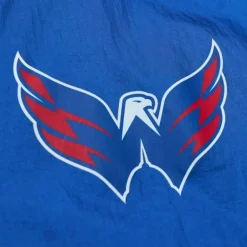 Apparel Mitchell & Ness Jackets & Outerwear-Team Og 2.0 Anorak Windbreaker Washington Capitals