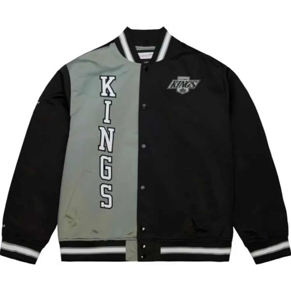 Apparel Mitchell & Ness Jackets & Outerwear-Team Og 2.0 Lightweight Satin Jacket Los Angeles Kings