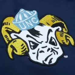 Apparel Mitchell & Ness Jackets & Outerwear-Team Og 2.0 Lightweight Satin Jacket University Of North Carolina