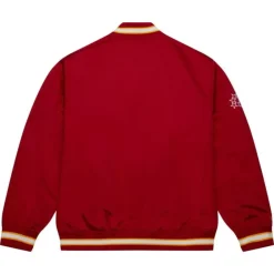 Apparel Mitchell & Ness Jackets & Outerwear-Team Og 2.0 Lightweight Satin Jacket Kansas City Chiefs