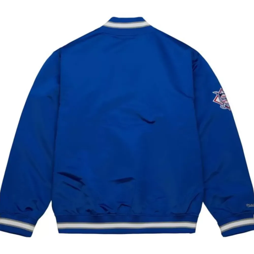 Apparel Mitchell & Ness Jackets & Outerwear-Team Og 2.0 Lightweight Satin Jacket Los Angeles Dodgers