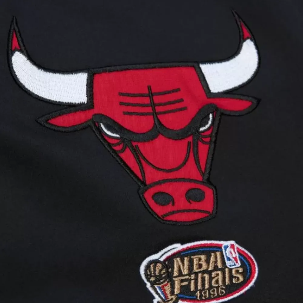 Apparel Mitchell & Ness Jackets & Outerwear-Team Og 2.0 Lightweight Satin Jacket Chicago Bulls