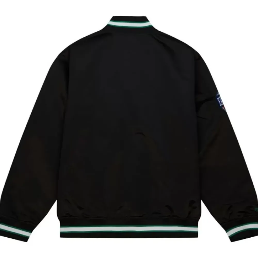 Apparel Mitchell & Ness Jackets & Outerwear-Team Og 2.0 Lightweight Satin Jacket Boston Celtics