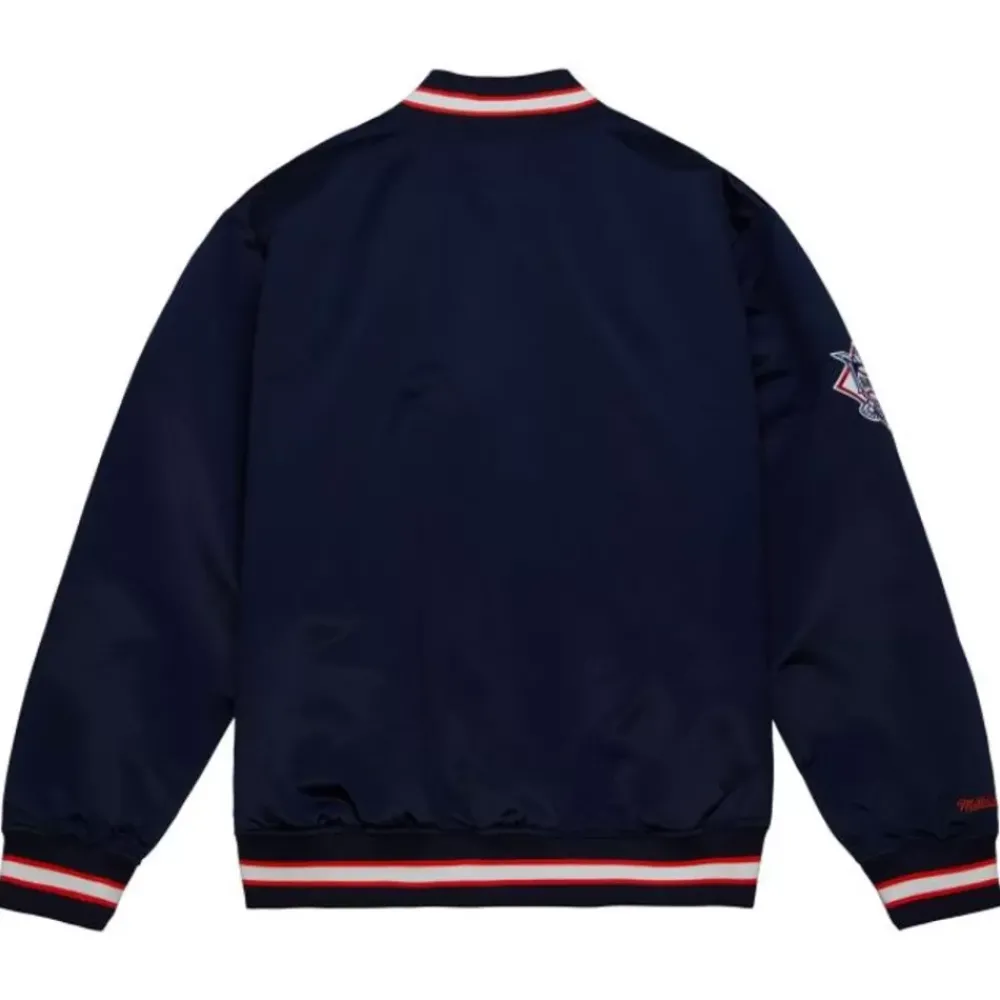Apparel Mitchell & Ness Jackets & Outerwear-Team Og 2.0 Lightweight Satin Jacket Houston Astros