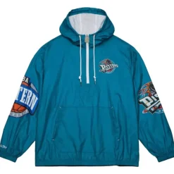 Apparel Mitchell & Ness Jackets & Outerwear-Team Og Anorak Windbreaker Detroit Pistons