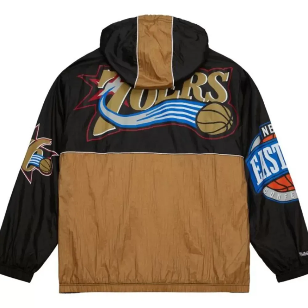 Apparel Mitchell & Ness Jackets & Outerwear-Team Og Anorak Windbreaker Philadelphia 76Ers
