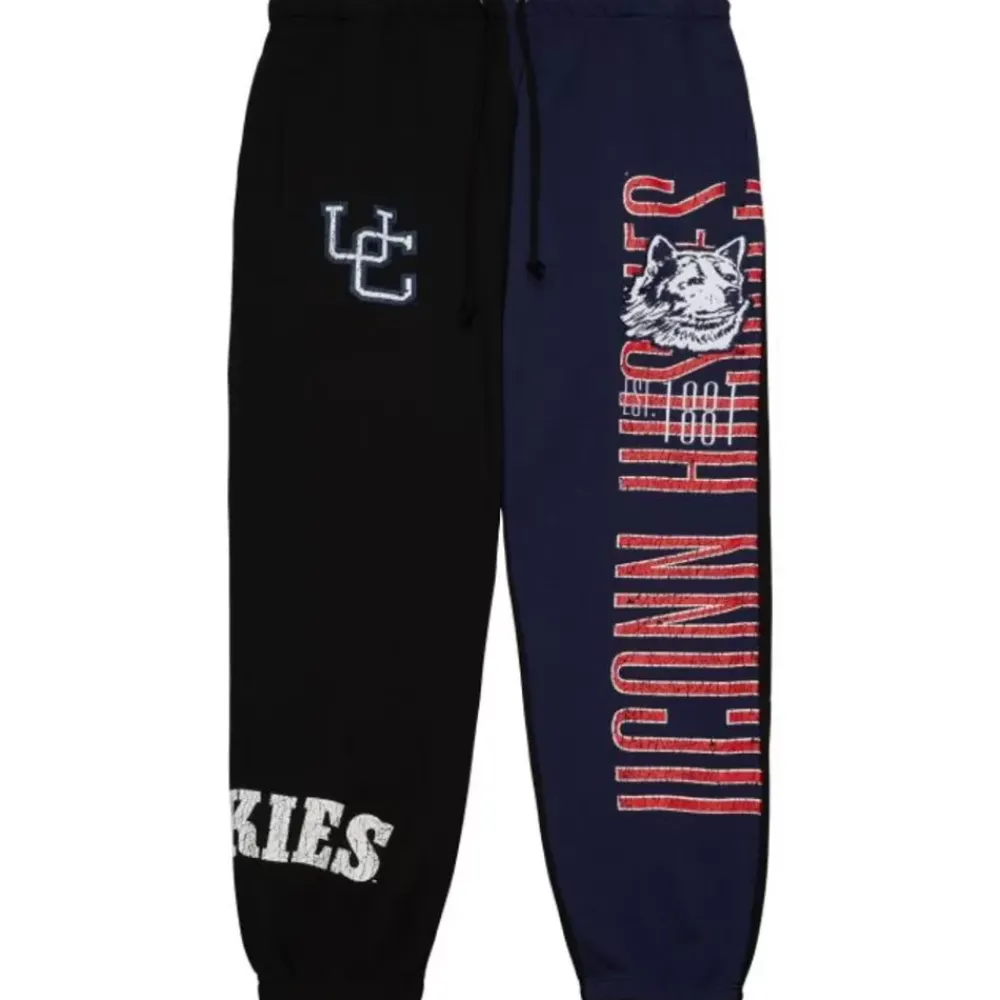 Apparel Mitchell & Ness Pants-Team Og Fleece Pants University Of Connecticut