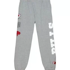 Apparel Mitchell & Ness Pants-Team Origins Fleece Pant Buffalo Bills