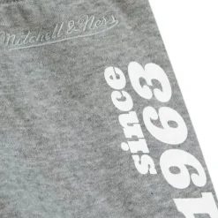 Apparel Mitchell & Ness Pants-Team Origins Fleece Pant Philadelphia 76Ers