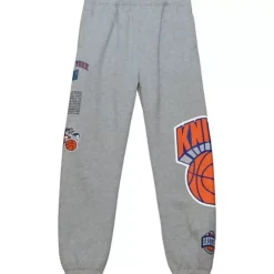 Apparel Mitchell & Ness Pants-Team Origins Fleece Pant New York Knicks