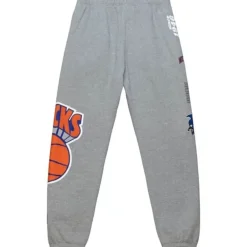 Apparel Mitchell & Ness Pants-Team Origins Fleece Pant New York Knicks