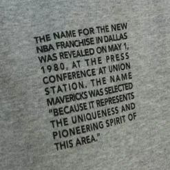 Apparel Mitchell & Ness Pants-Team Origins Fleece Pant Dallas Mavericks