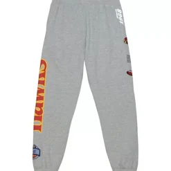 Apparel Mitchell & Ness Pants-Team Origins Fleece Pant Atlanta Hawks