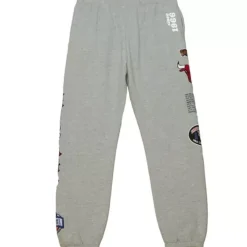 Apparel Mitchell & Ness Pants-Team Origins Fleece Pant Chicago Bulls