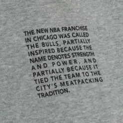 Apparel Mitchell & Ness Pants-Team Origins Fleece Pant Chicago Bulls