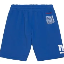 Apparel Mitchell & Ness Shorts-Team Origins Fleece Short New York Giants