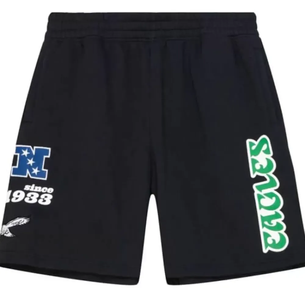 Apparel Mitchell & Ness Shorts-Team Origins Fleece Short Philadelphia Eagles