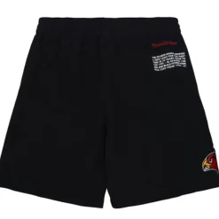 Apparel Mitchell & Ness Shorts-Team Origins Fleece Short Atlanta Hawks