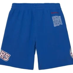 Apparel Mitchell & Ness Shorts-Team Origins Fleece Short Philadelphia 76Ers
