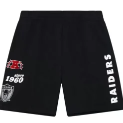 Apparel Mitchell & Ness Shorts-Team Origins Fleece Short Oakland Raiders