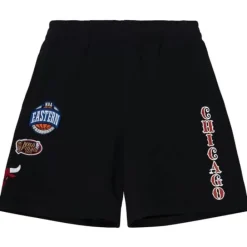 Apparel Mitchell & Ness Shorts-Team Origins Fleece Short Chicago Bulls