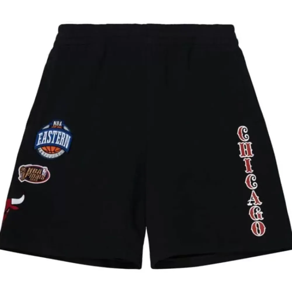 Apparel Mitchell & Ness Shorts-Team Origins Fleece Short Chicago Bulls