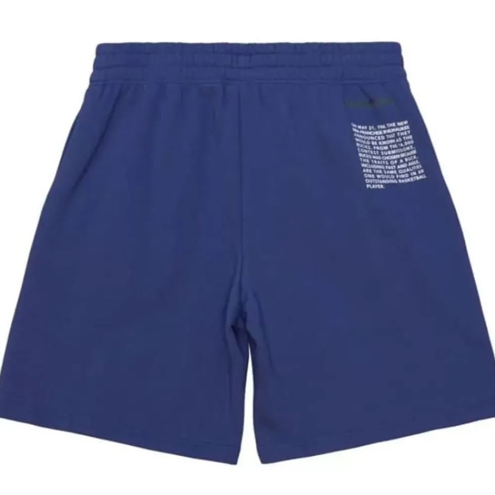 Apparel Mitchell & Ness Shorts-Team Origins Fleece Short Milwaukee Bucks