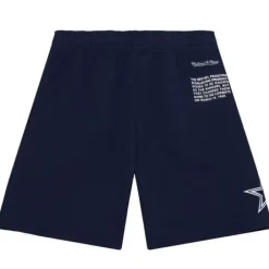 Apparel Mitchell & Ness Shorts-Team Origins Fleece Short Dallas Cowboys