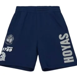 Apparel Mitchell & Ness Shorts-Team Origins Fleece Short Georgetown University