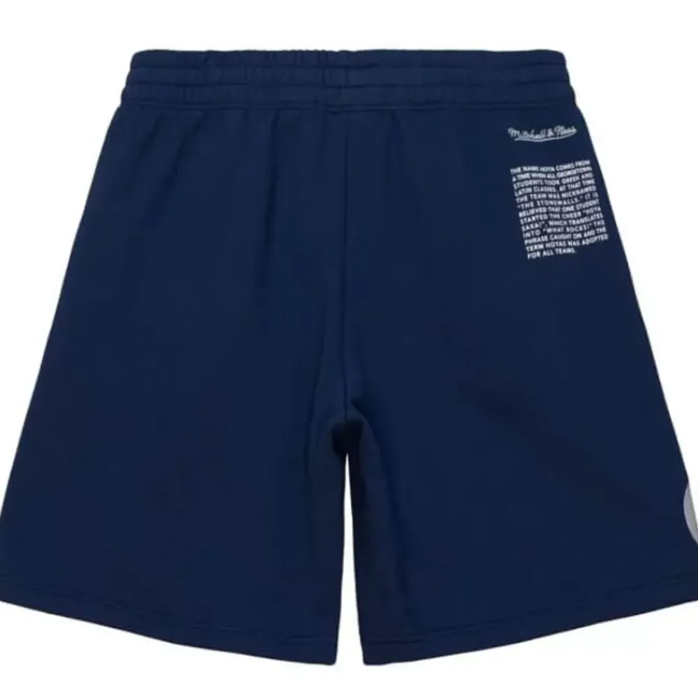 Apparel Mitchell & Ness Shorts-Team Origins Fleece Short Georgetown University