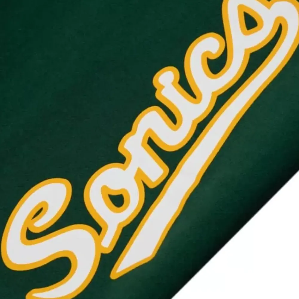 Apparel Mitchell & Ness Shorts-Team Origins Fleece Short Seattle Supersonics