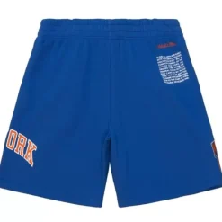 Apparel Mitchell & Ness Shorts-Team Origins Fleece Short New York Knicks