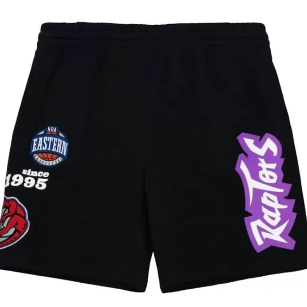 Apparel Mitchell & Ness Shorts-Team Origins Fleece Short Toronto Raptors