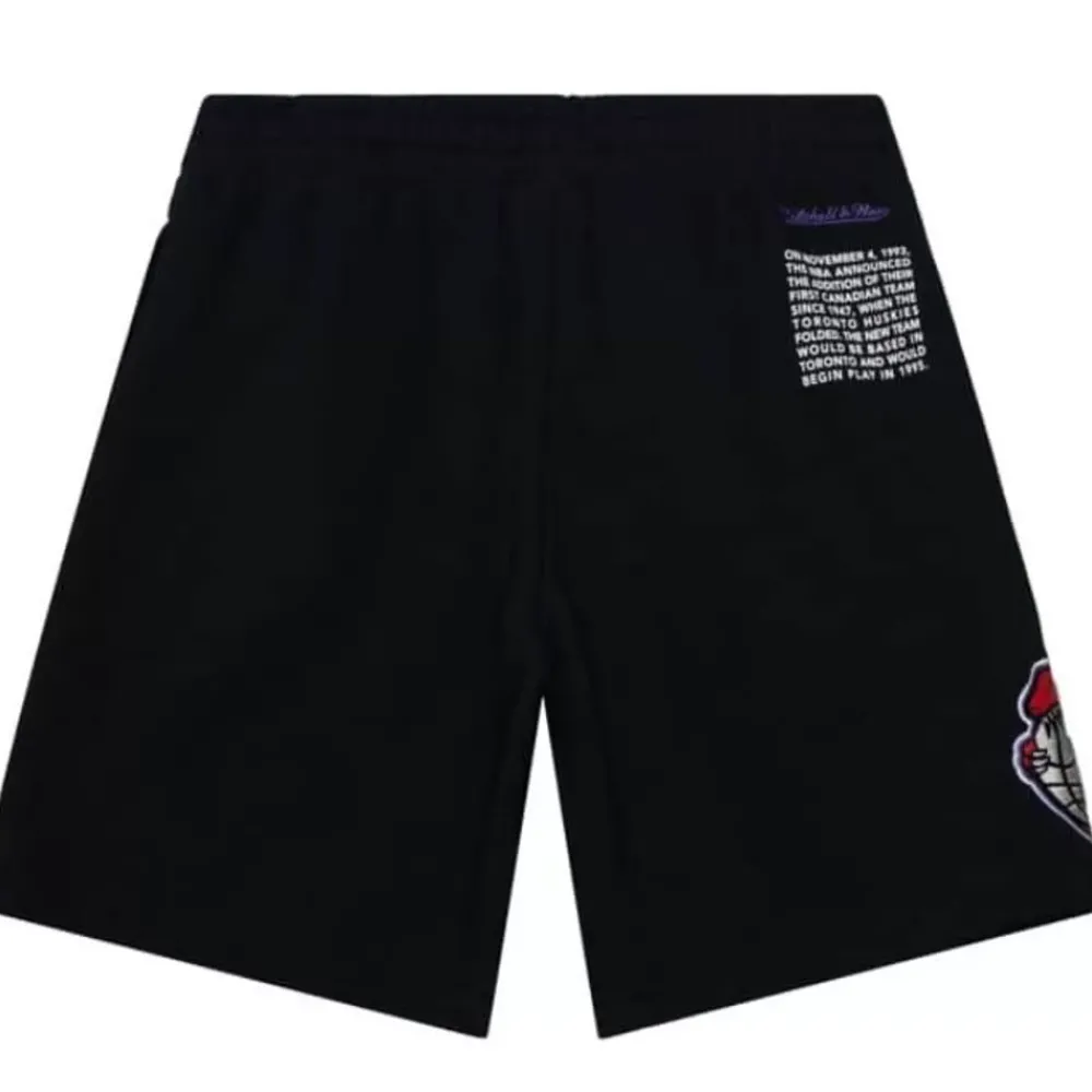 Apparel Mitchell & Ness Shorts-Team Origins Fleece Short Toronto Raptors