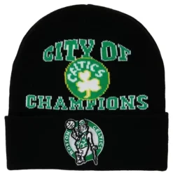 Headwear Mitchell & Ness -Team Origins Knit Hwc Boston Celtics