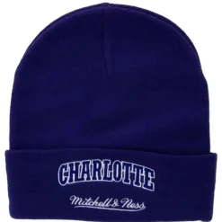 Headwear Mitchell & Ness -Team Origins Knit Hwc Charlotte Hornets