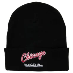 Headwear Mitchell & Ness -Team Origins Knit Hwc Chicago Bulls