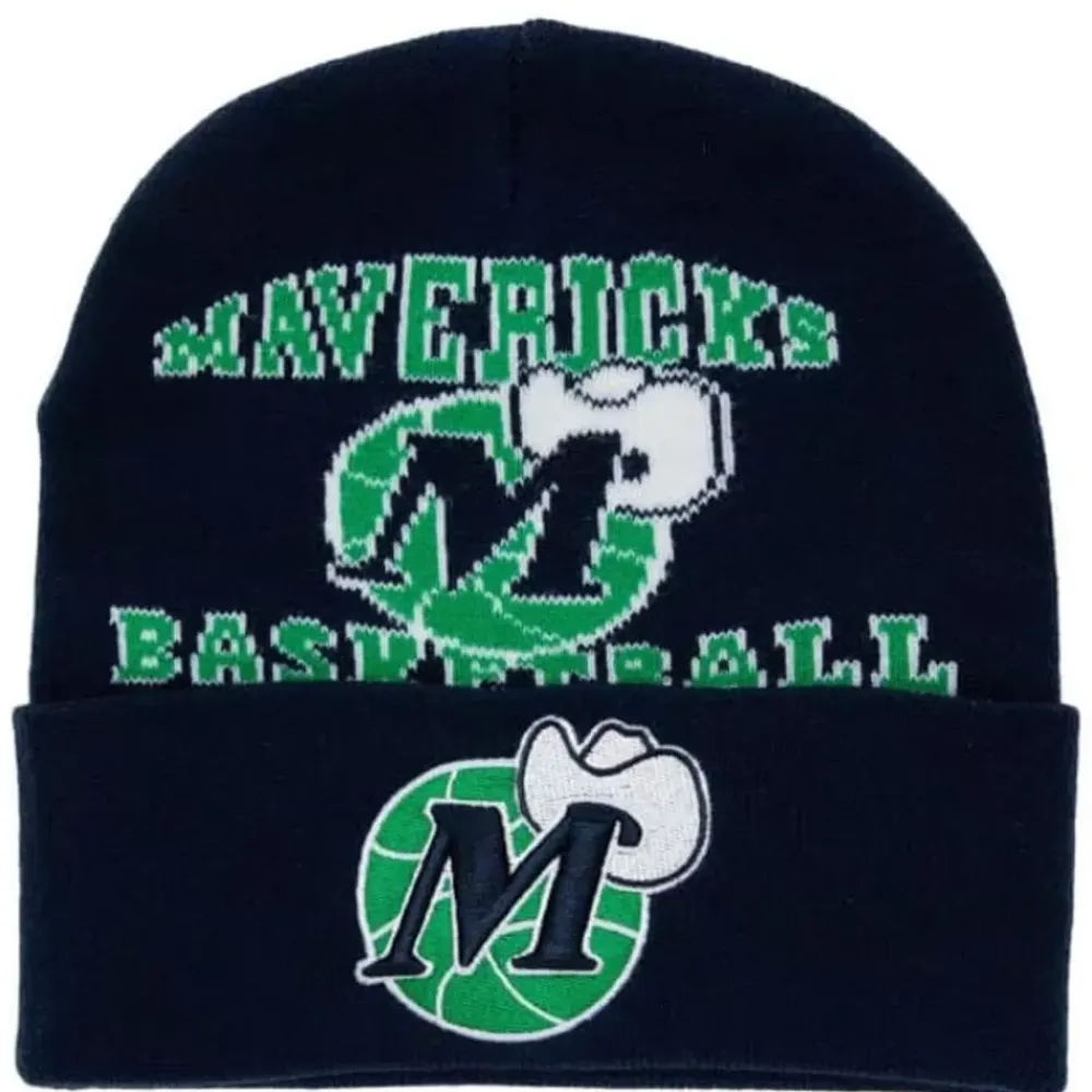 Headwear Mitchell & Ness -Team Origins Knit Hwc Dallas Mavericks